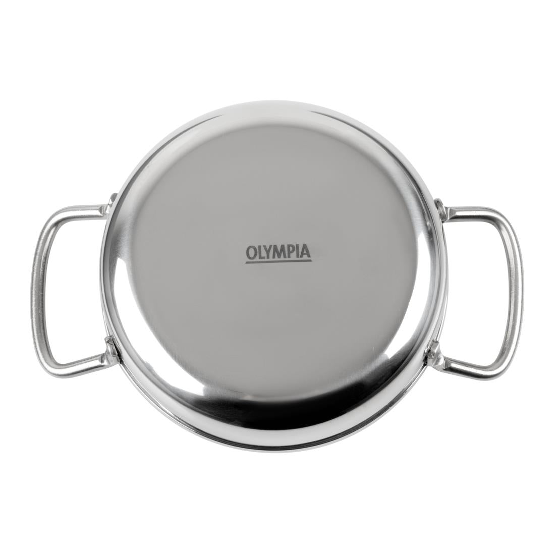 Olympia Table Presentation Double Handle Dish Stainless Steel 125mm