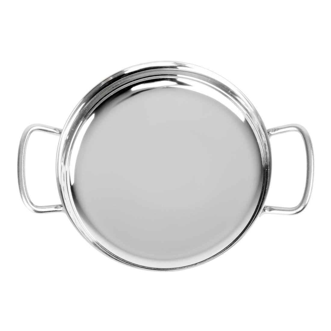 Olympia Table Presentation Double Handle Dish Stainless Steel 150mm