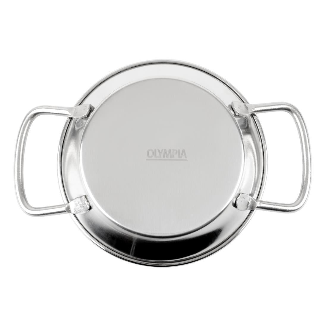 Olympia Table Presentation Mini Paella Pan Stainless Steel 150mm