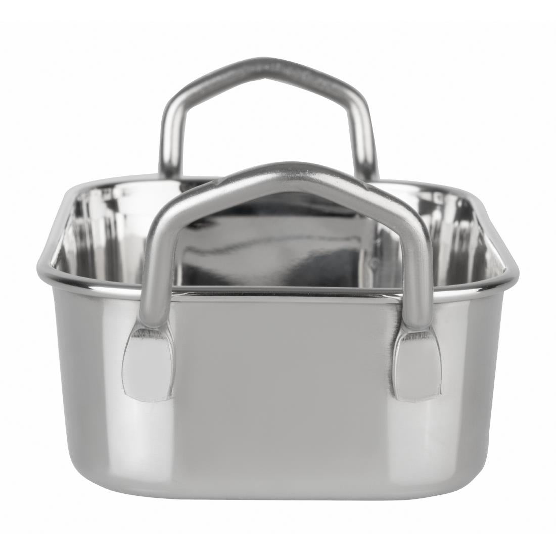 Olympia Table Presentation Rectangular Dish Stainless Steel 140x90mm