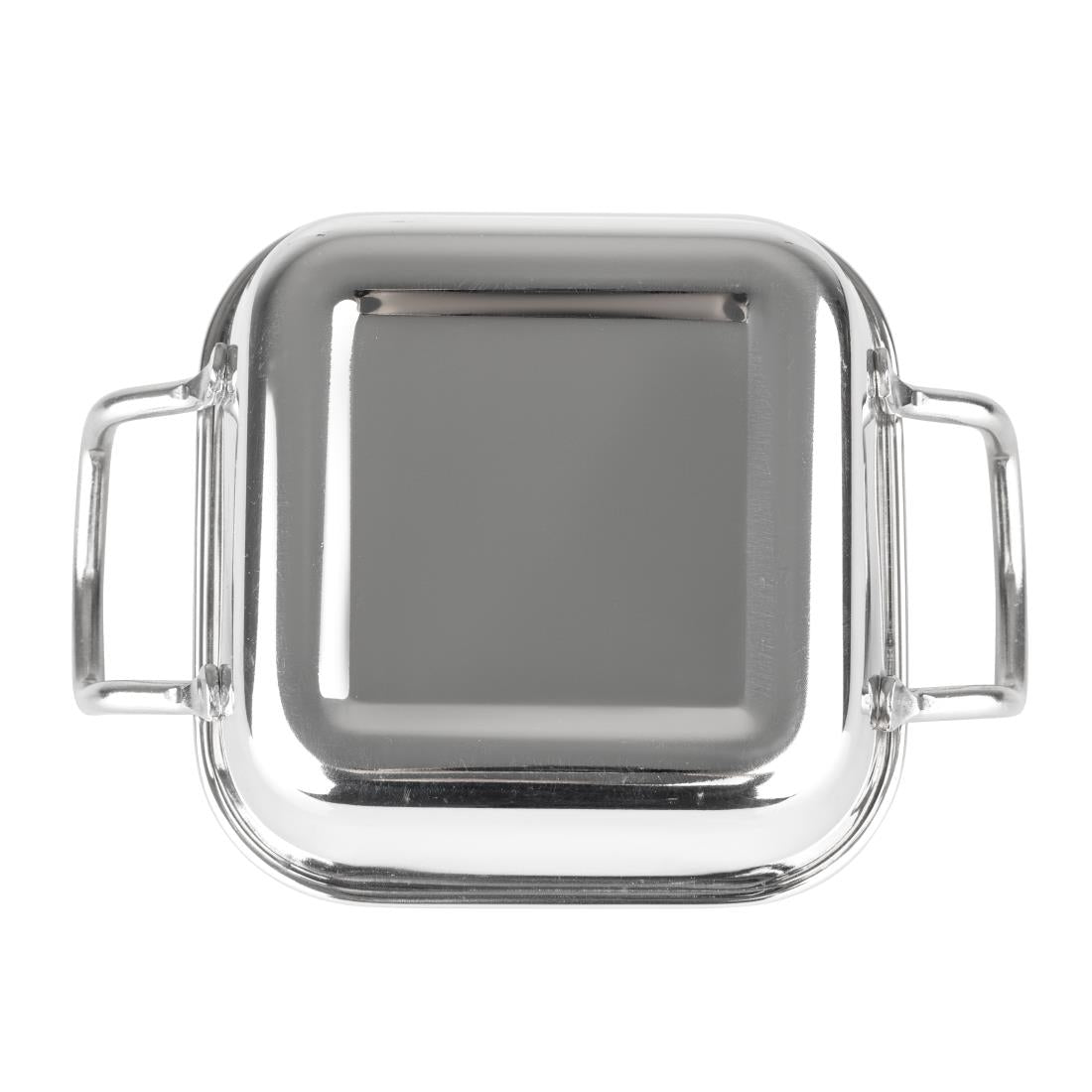 Olympia Table Presentation Square Dish Stainless Steel 115x115mm
