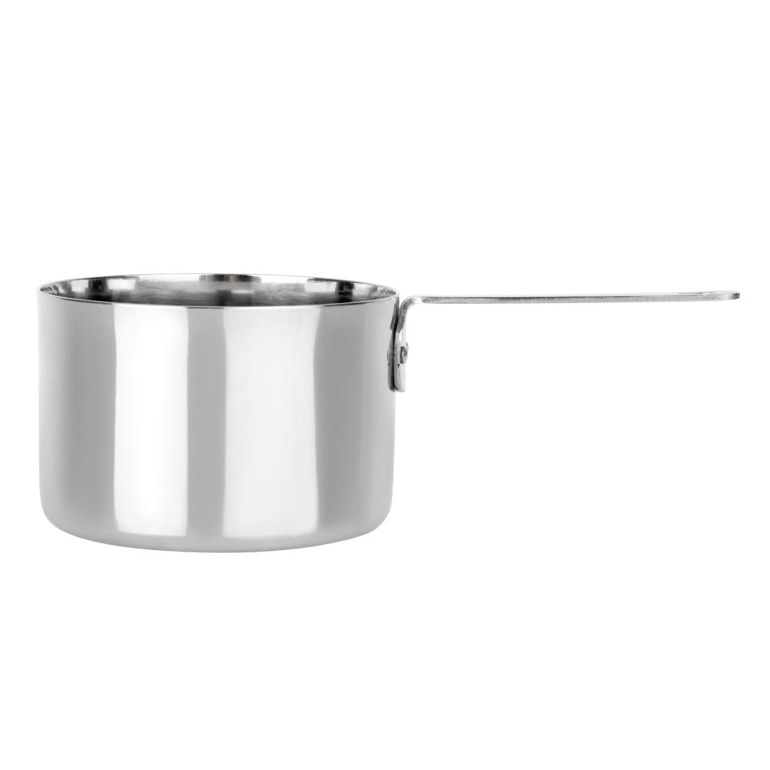Olympia Table Presentation Mini Sauce Pan Stainless Steel 90x60mm