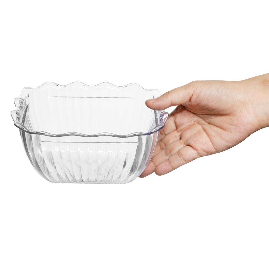 Olympia Kristallon Small Salad Crock - Clear