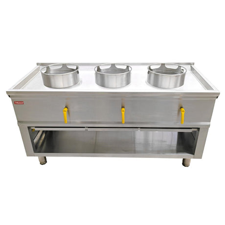 Diamond 3 Burner Wok Stove