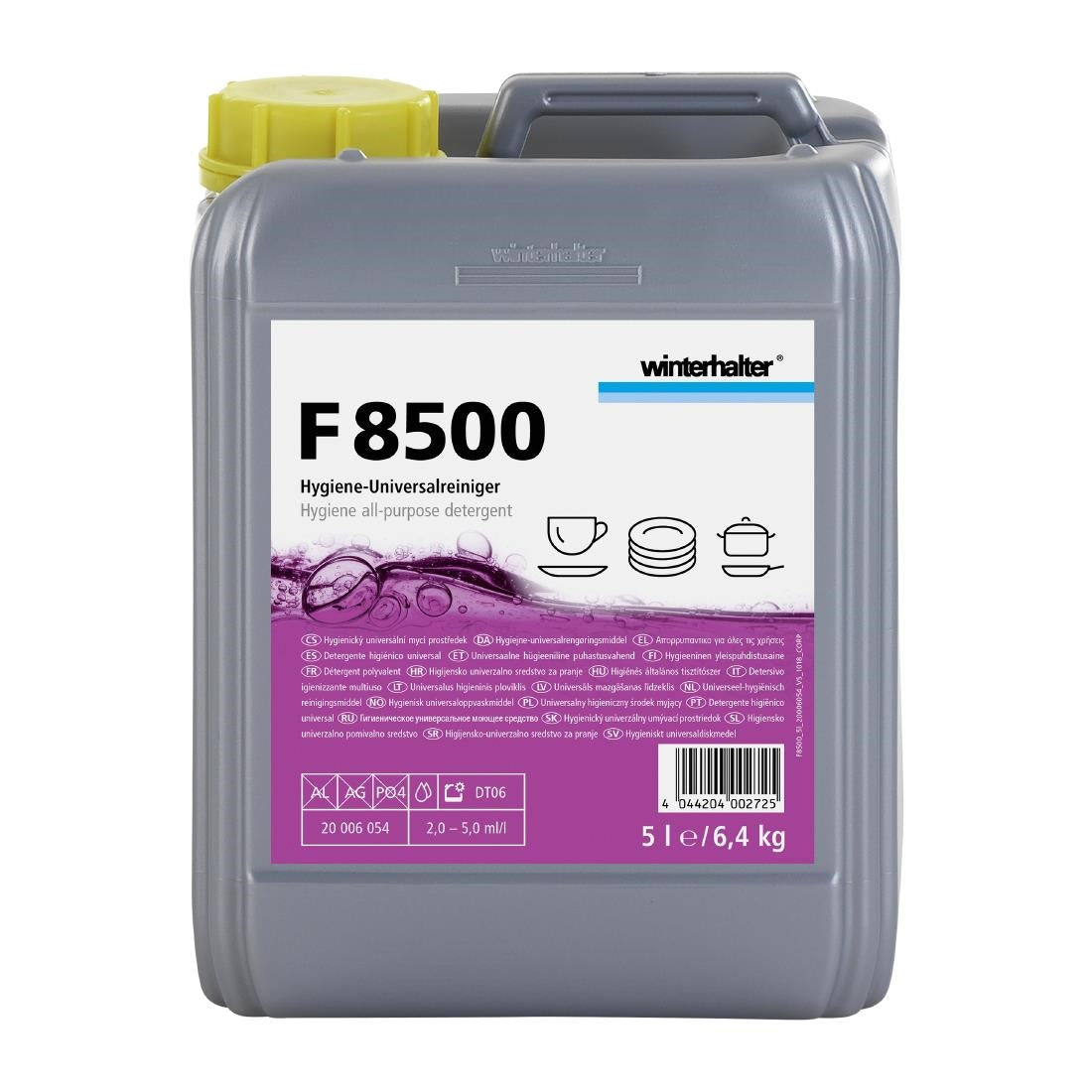 Winterhalter F8500 Hygiene All-Purpose Detergent 5Ltr