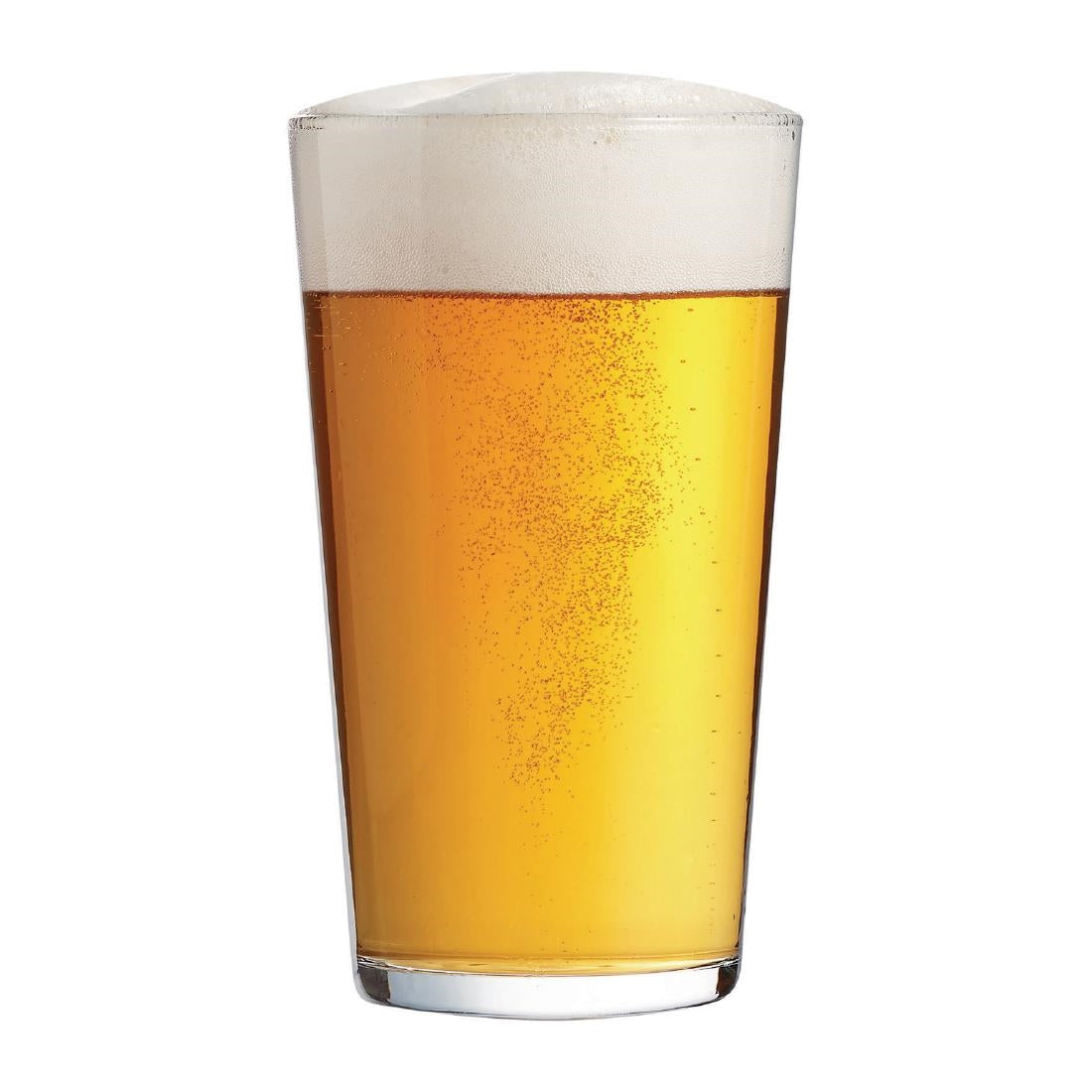Olympia Conical Half Pint Glasses UKCA-CE 285ml/10oz (24 Pack)