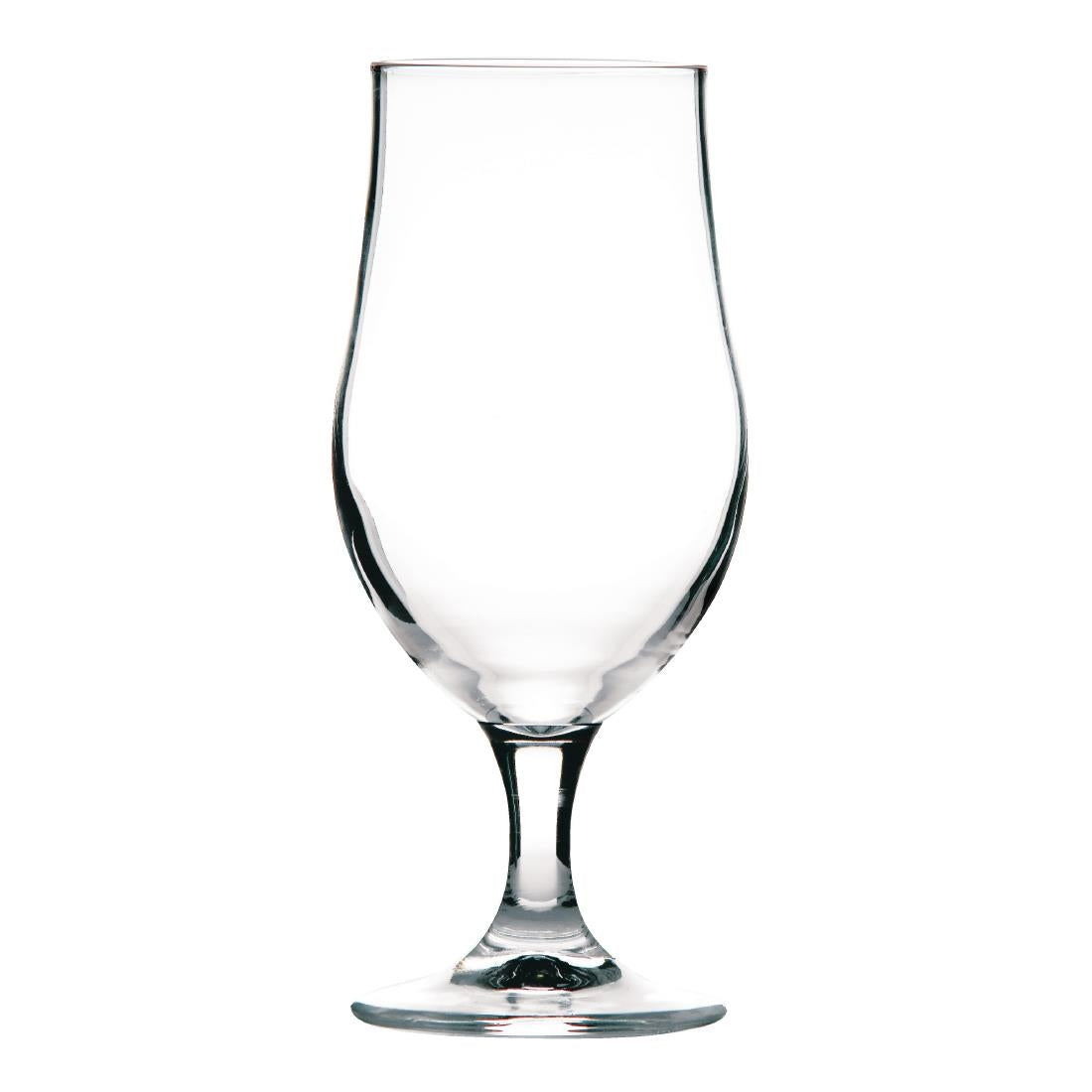 Onis Munique Stemmed Beer Glasses Nucleated UKCA 370ml (6 Pack)