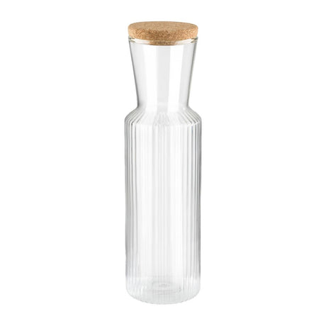 APS Lines Glass Carafe 0.9Ltr