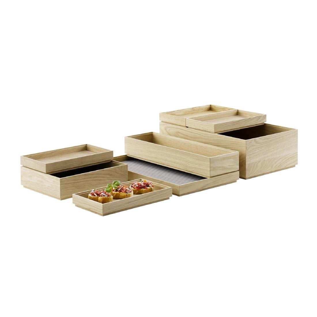 APS Valo Wooden Box GN 1/3 325x176x45mm
