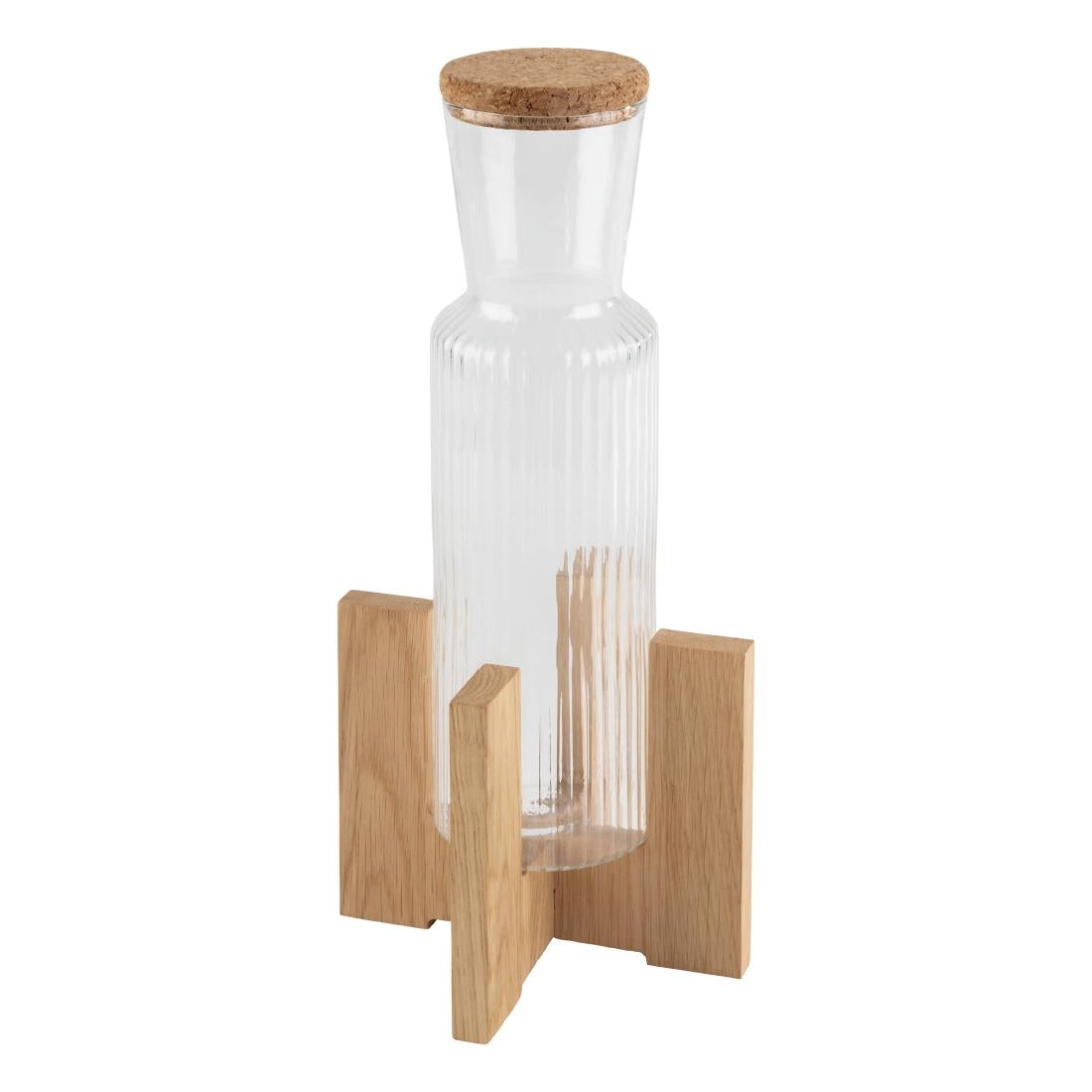 APS Pedestal For Glass Carafe Black 150x150x120mm