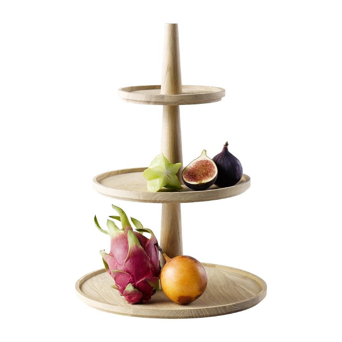 APS Valo Three-Tier Wooden Tray 300x420mm