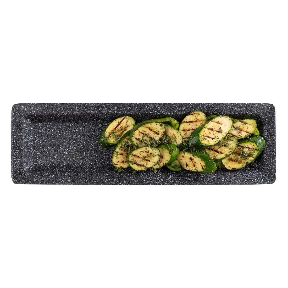 APS Frostfire Tray GN 2/4 Black 530x162x30mm