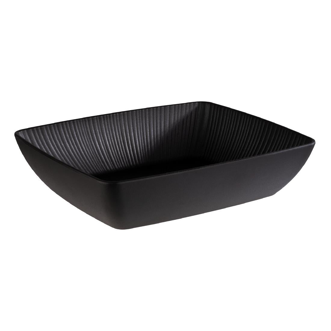 APS Nero Bowl GN 1/2 Black 325x265mm