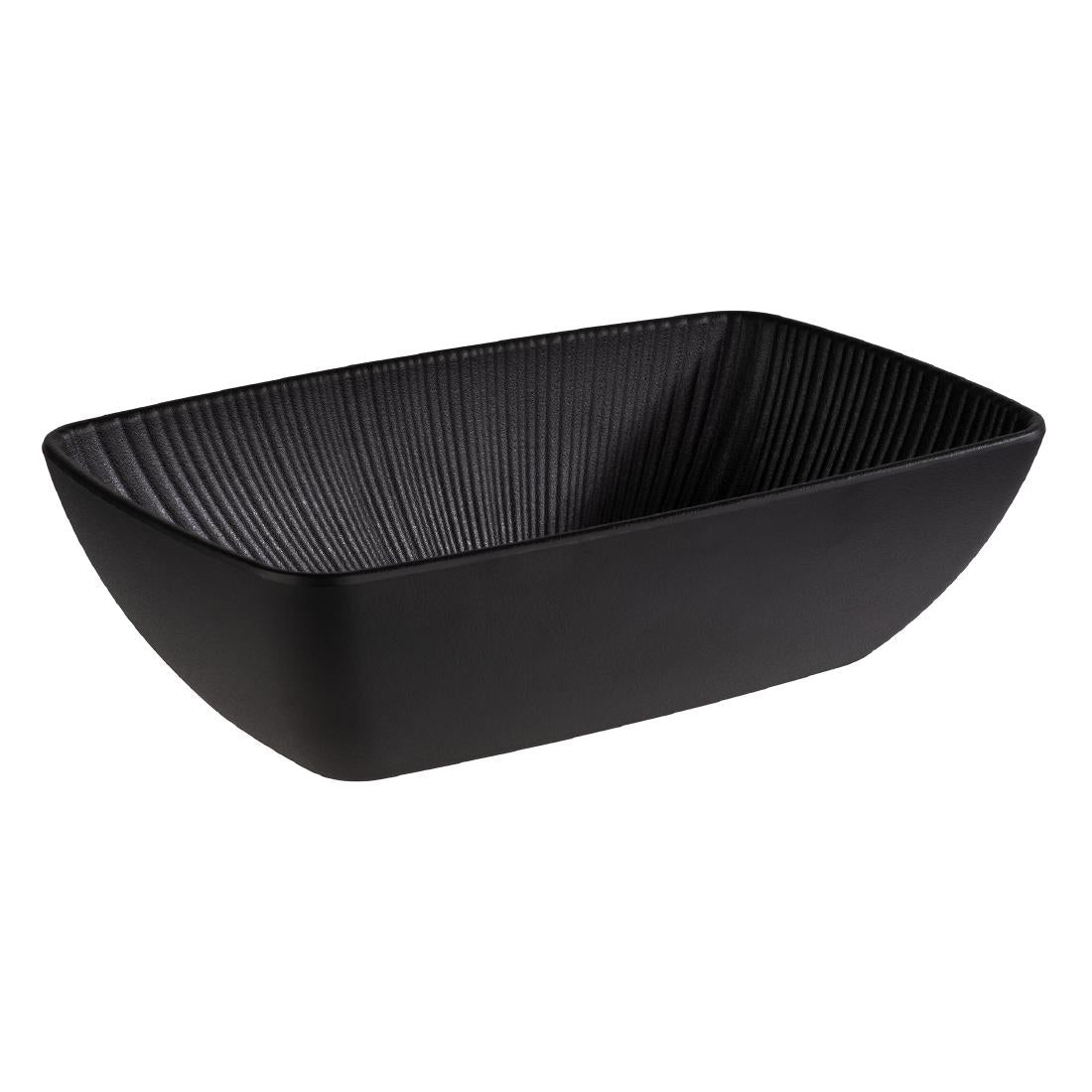 APS Nero Bowl GN 1/4 Black 265x162mm