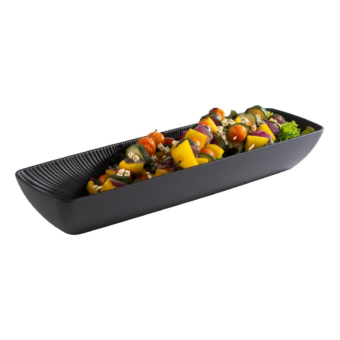 APS Nero Bowl GN 2/4 Black 530x162mm