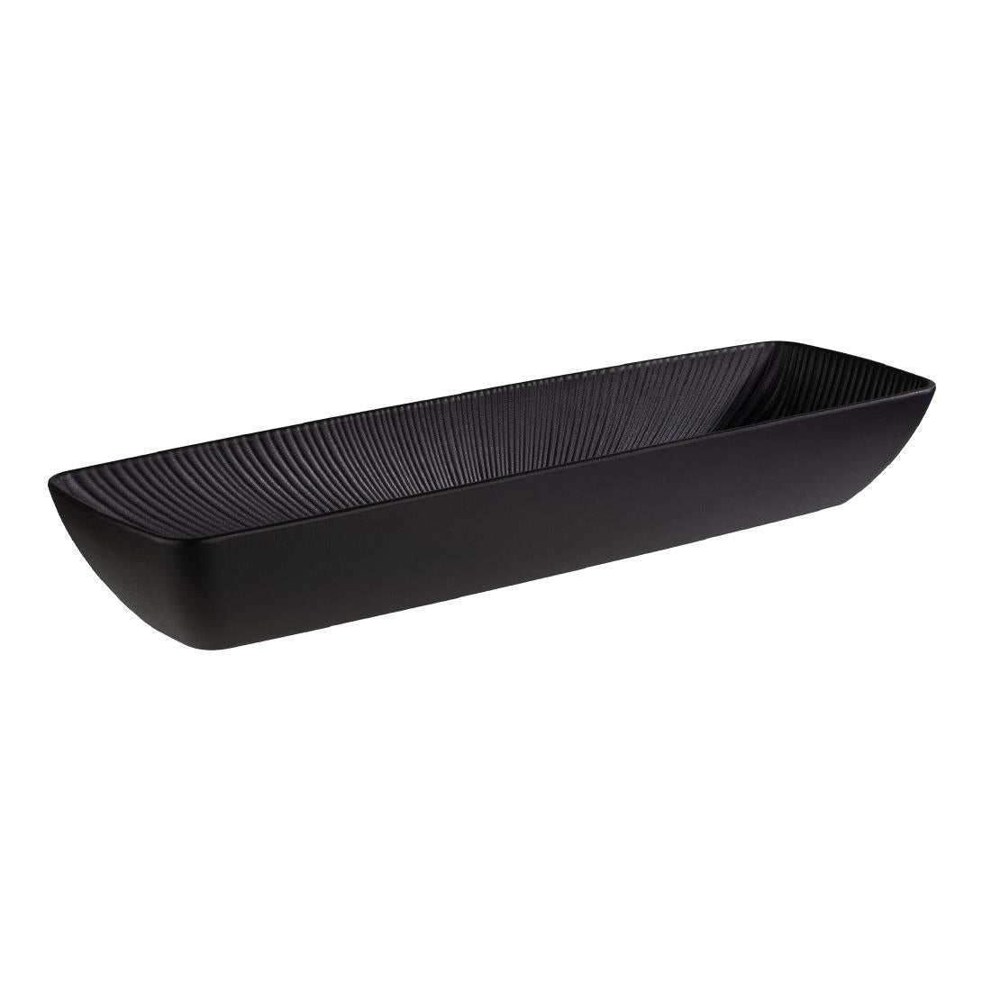 APS Nero Bowl GN 2/4 Black 530x162mm