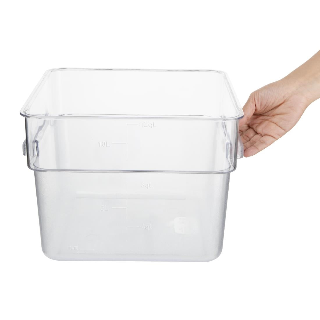 Hygiplas ABS Square Storage Container 10Ltr