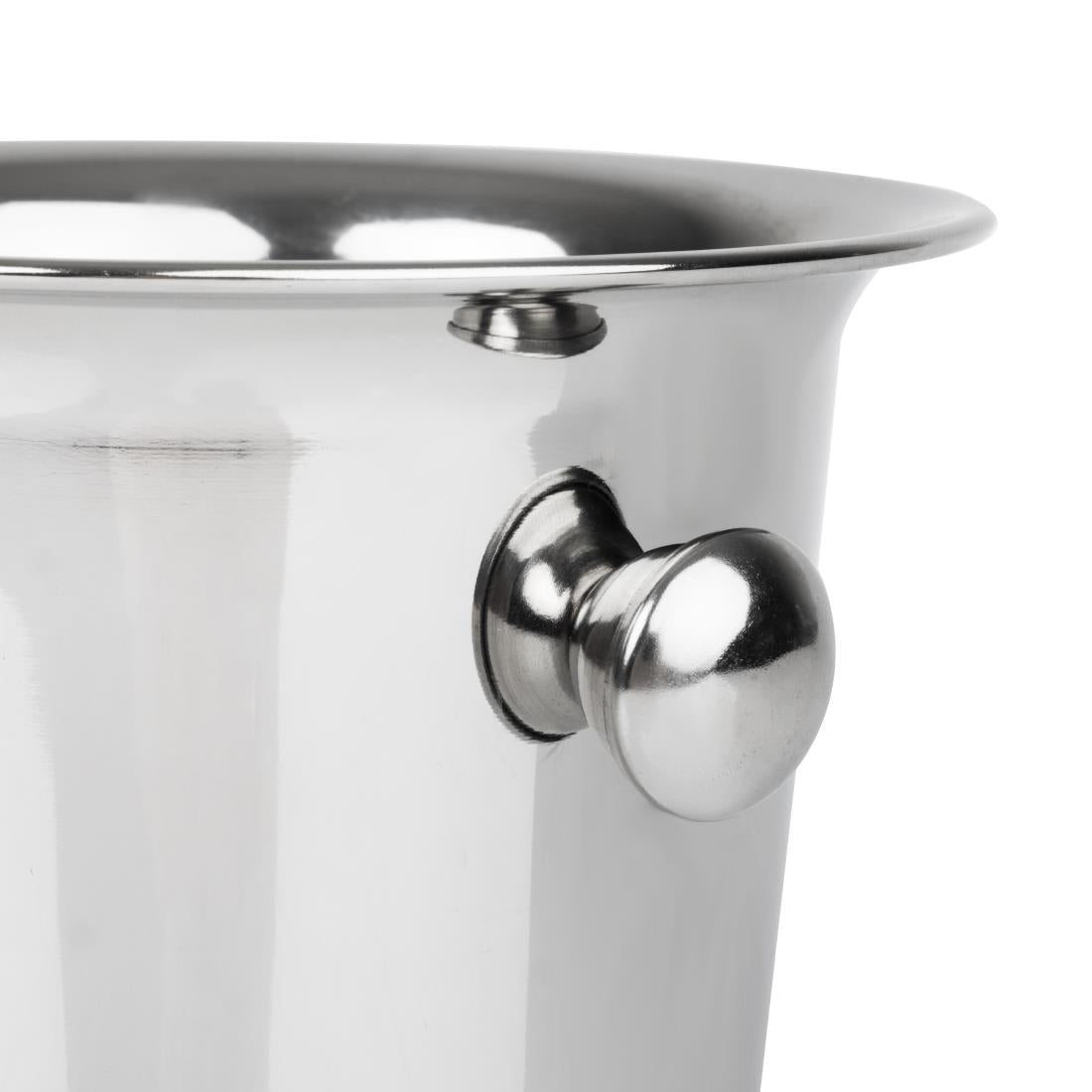 Olympia Mini Fluted Ice Bucket Stainless Steel