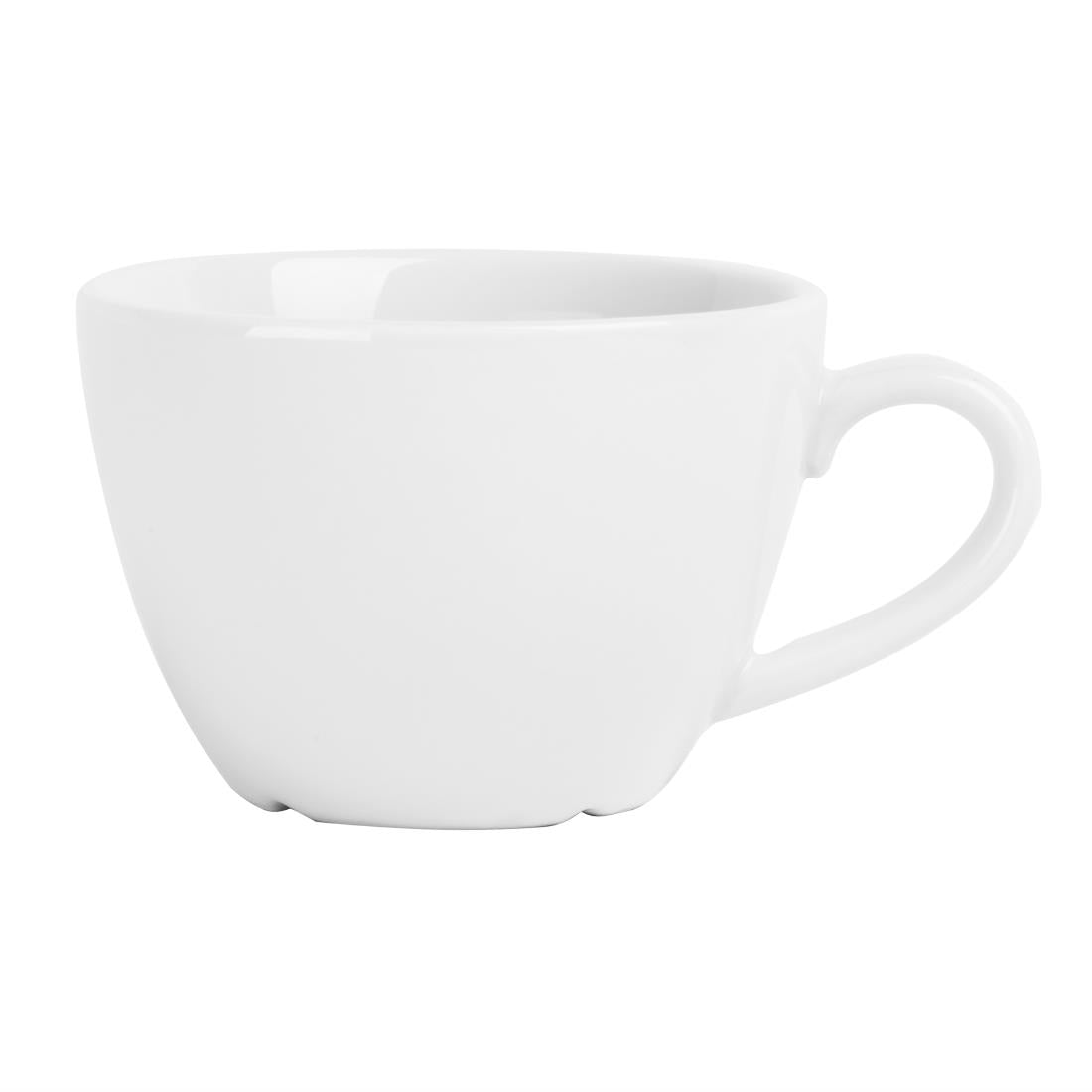Olympia Whiteware Flat White Cups 170ml (12 Pack)