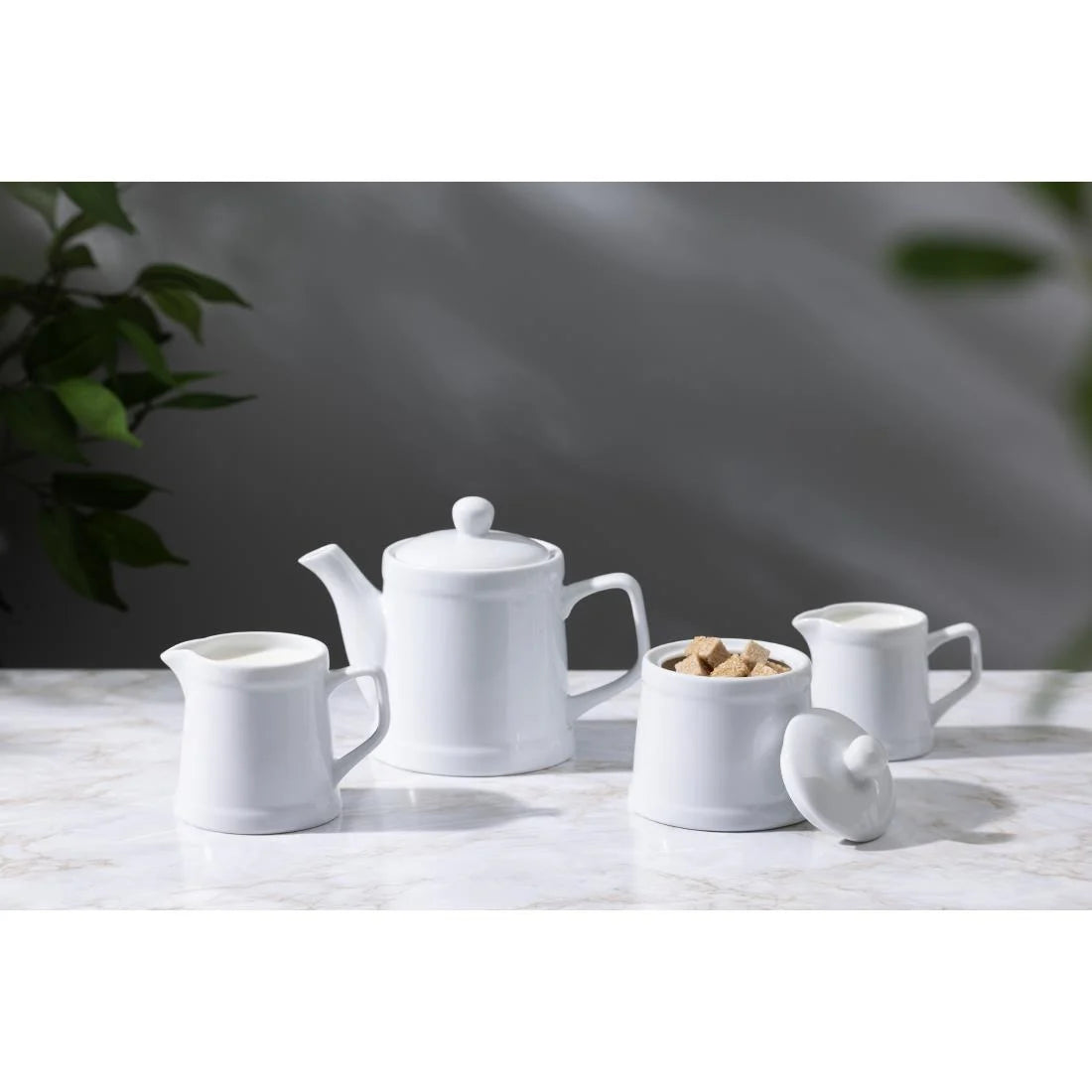 Olympia Whiteware Pier Jugs 120ml (6 Pack)