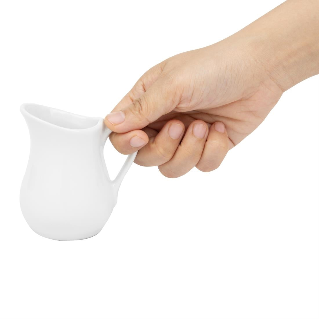 Olympia Whiteware Fine Jugs 100ml (12 Pack)