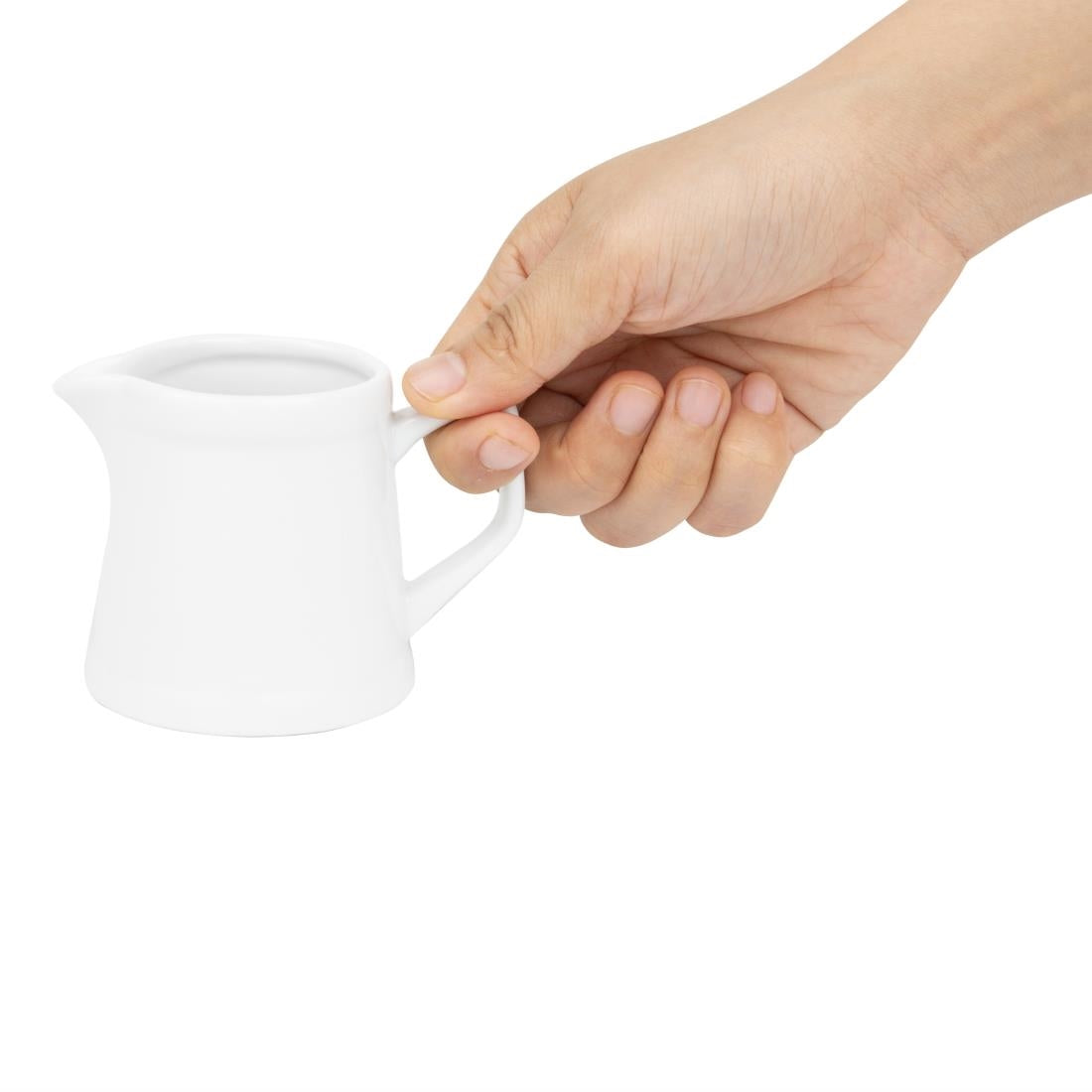 Olympia Whiteware Pier Jugs 120ml (6 Pack)