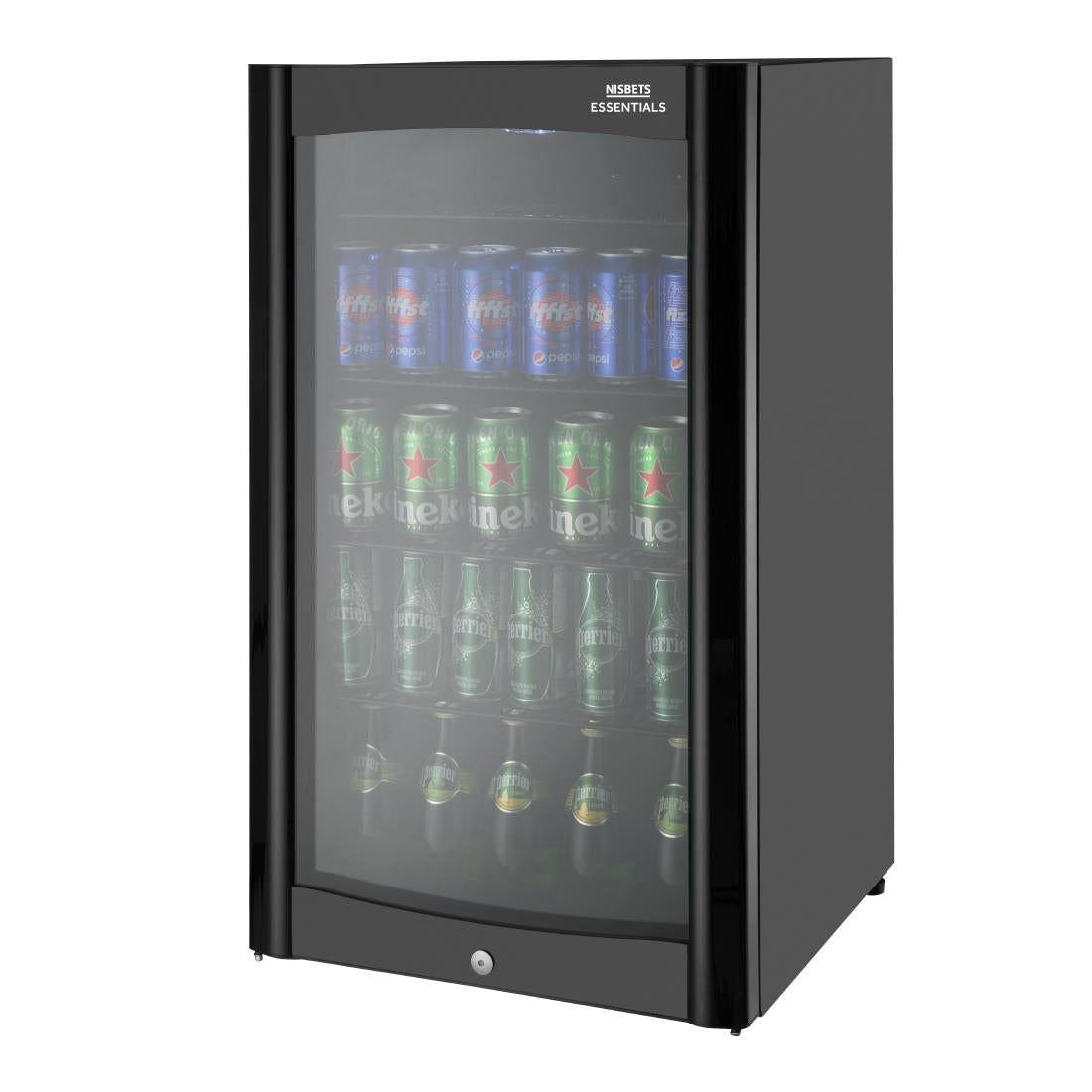 Nisbets Essentials Back Bar Cooler with Hinged Door 98Ltr