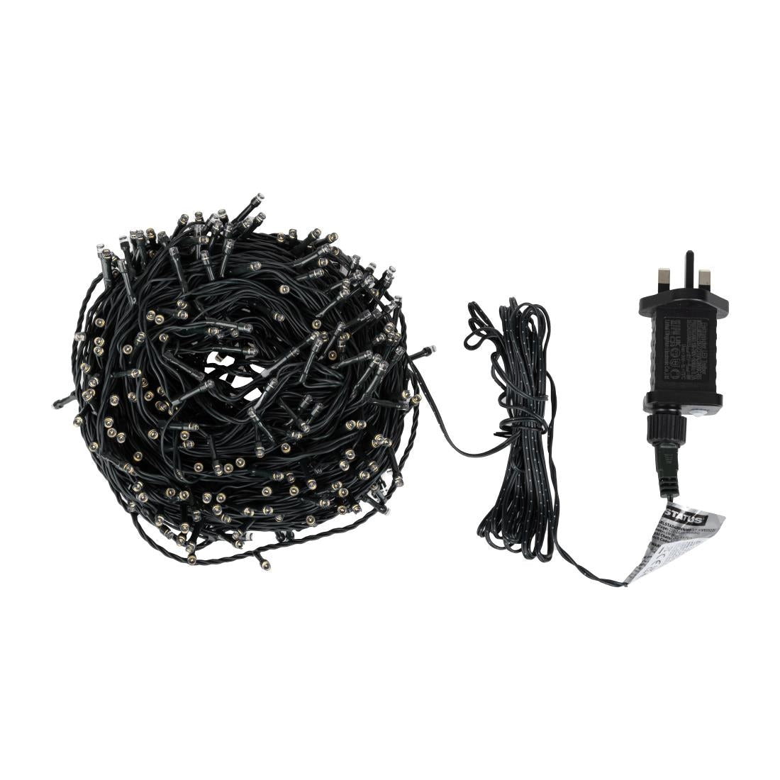 Status Karlstad 400 Warm White LED Indoor/Outdoor String Lights