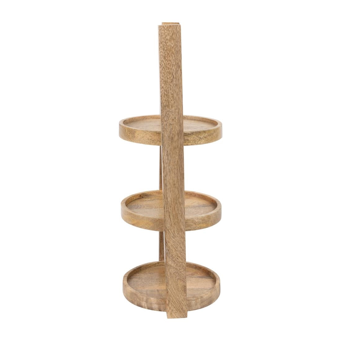 Olympia 3-Tier Stand Mango Wood for 150mm Plates