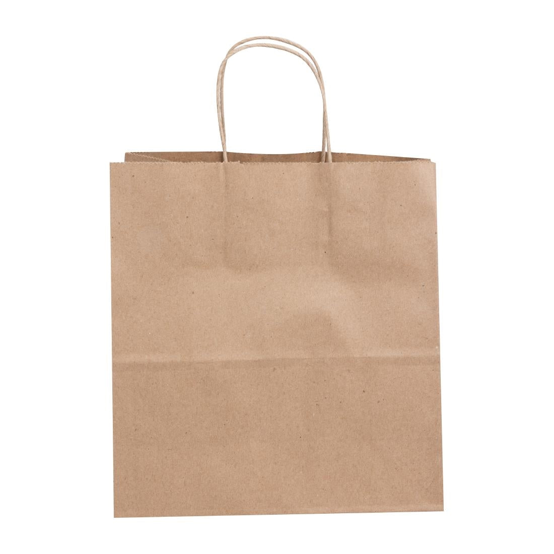 Fiesta Recyclable Twist Handle Brown Paper Bags Medium (250 Pack)