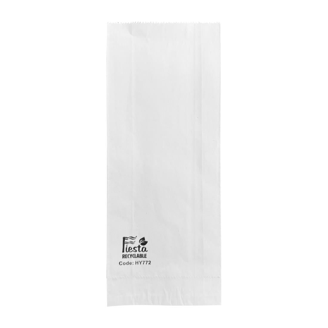 Fiesta Recyclable Foil Lined Paper Bags - 250x100x45mm (500 Pack)
