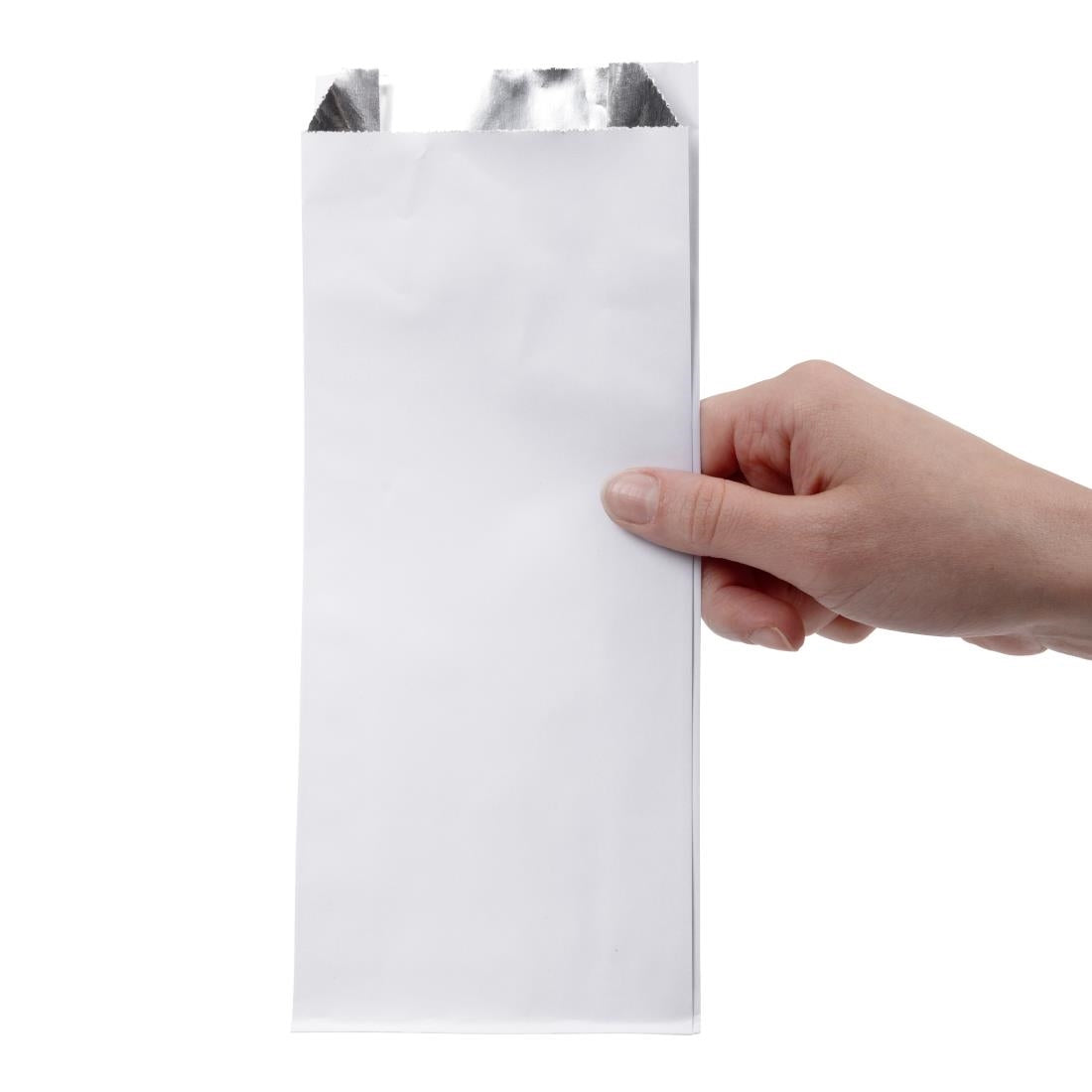 Fiesta Recyclable Foil Lined Paper Bags 250x100mm (500 Pack)