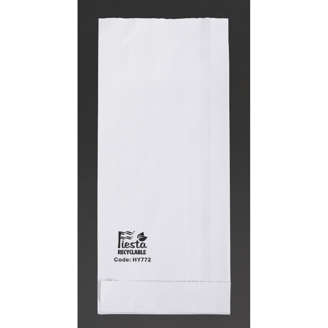 Fiesta Recyclable Foil Lined Paper Bags 250x100mm (500 Pack)