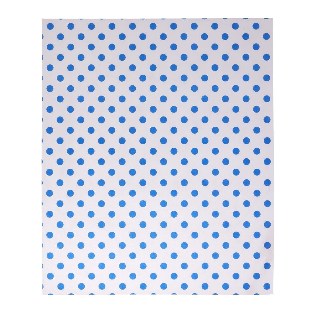 Fiesta Compostable Burger Wraps Blue Dot 250x300mm (200 Pack)
