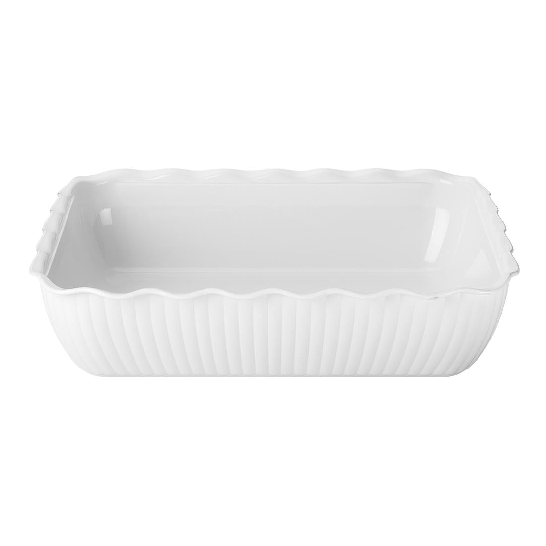 Olympia Kristallon Large Salad Crock - White