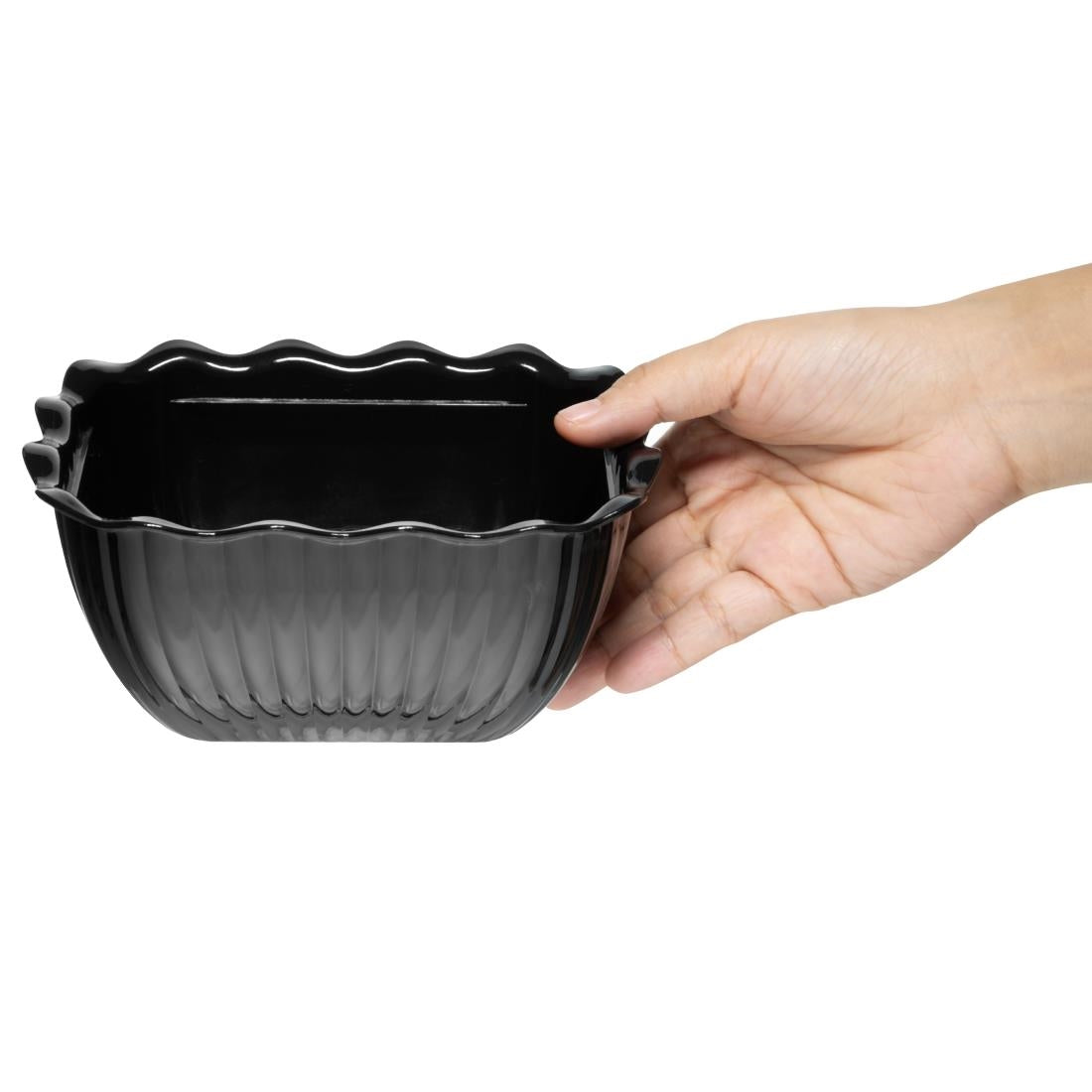 Olympia Kristallon Small Salad Crock - Black