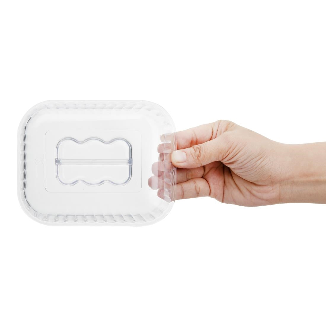 Olympia Kristallon Raised Lid for Small Salad Crock