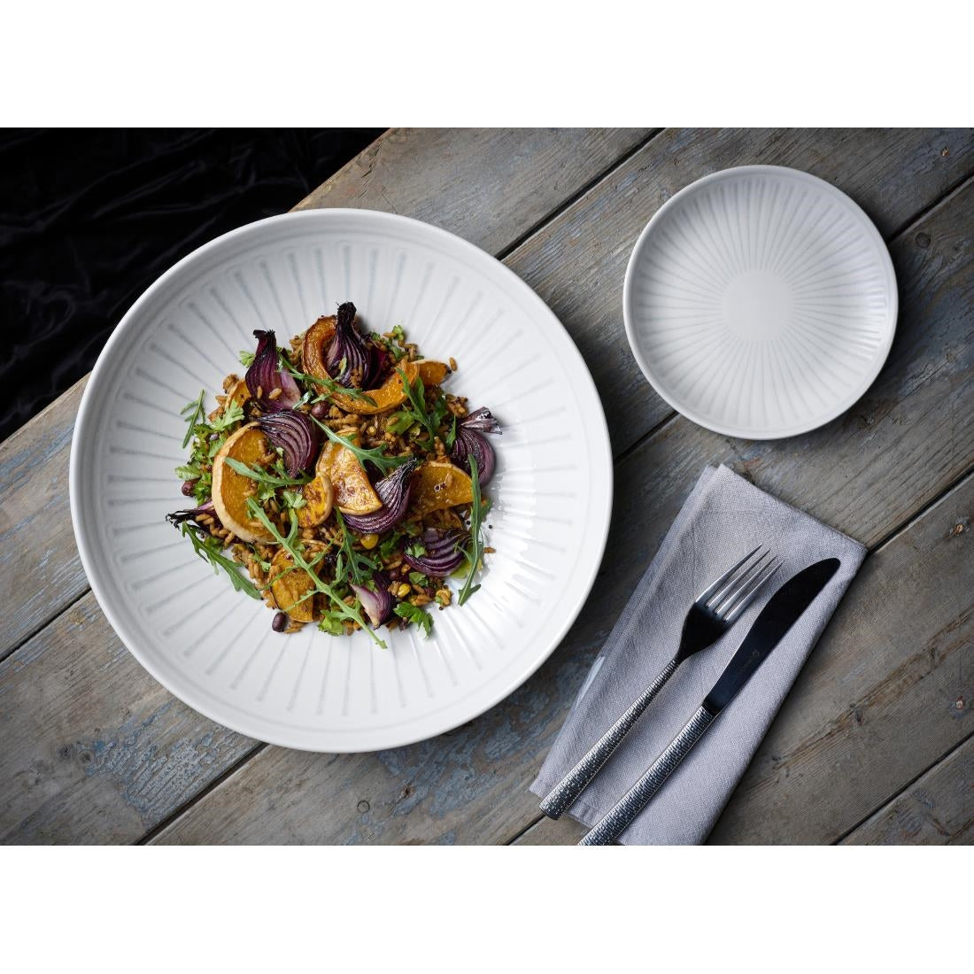 Churchill Era Grey Evolve Coupe Plates 260mm (12 Pack)