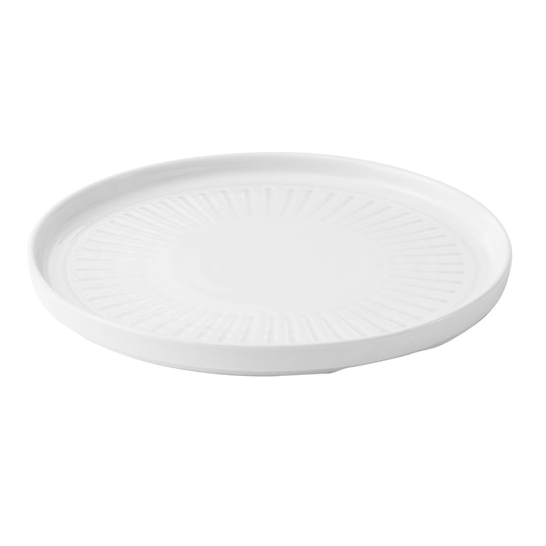 Churchill Era Grey Walled Plates 260mm (6 Pack)