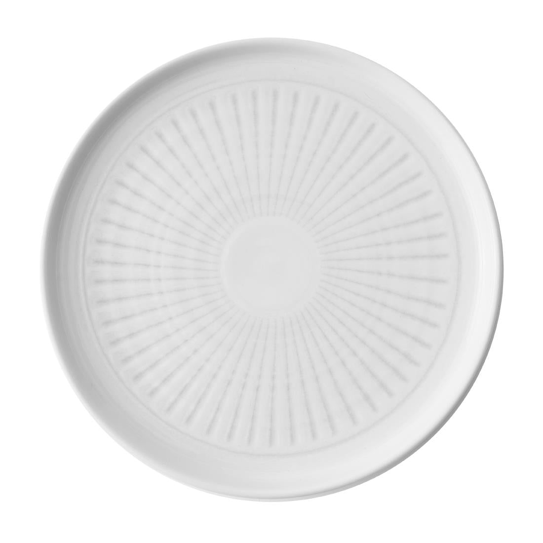 Churchill Era Grey Walled Plates 210mm (6 Pack)