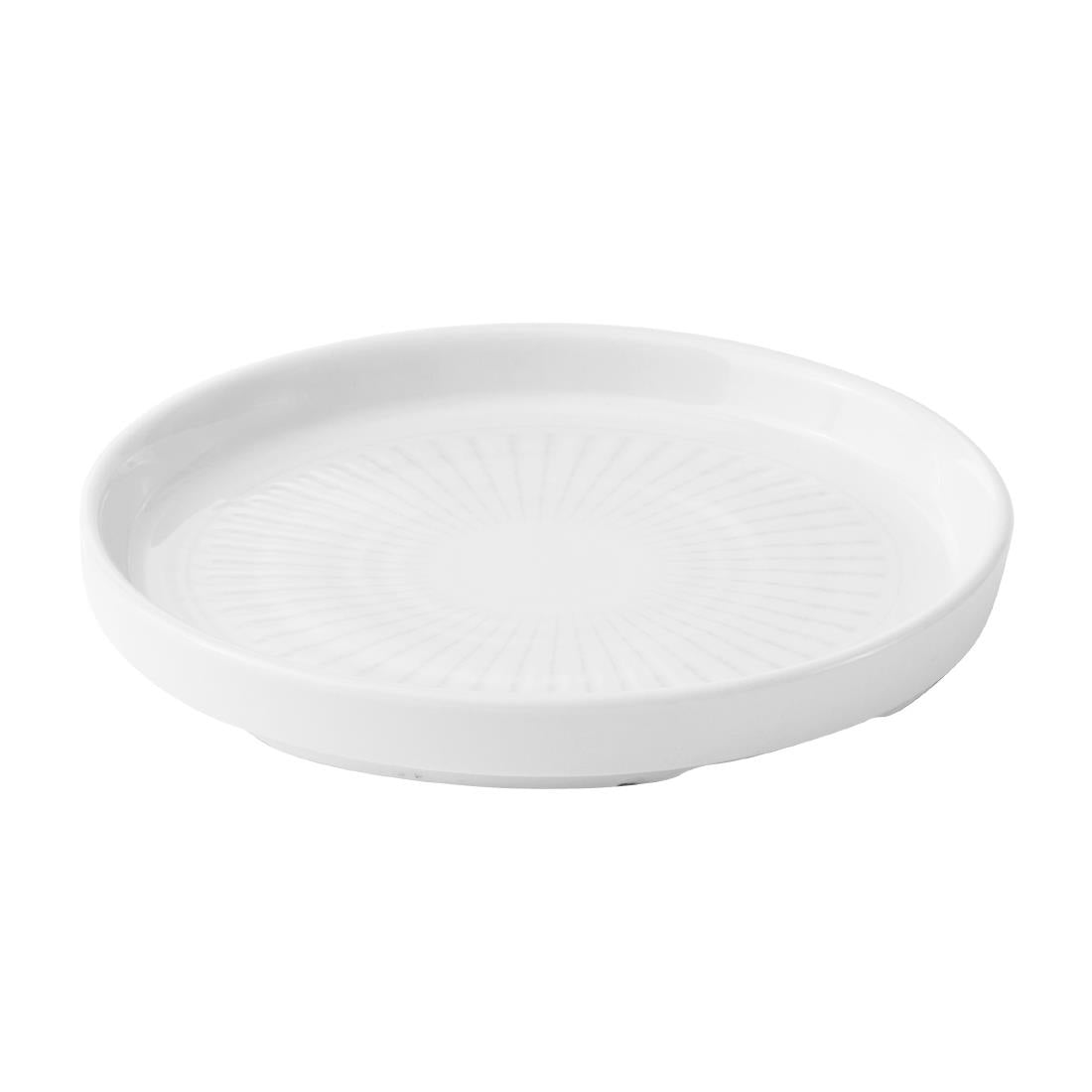 Churchill Era Grey Walled Plates 160mm (6 Pack)