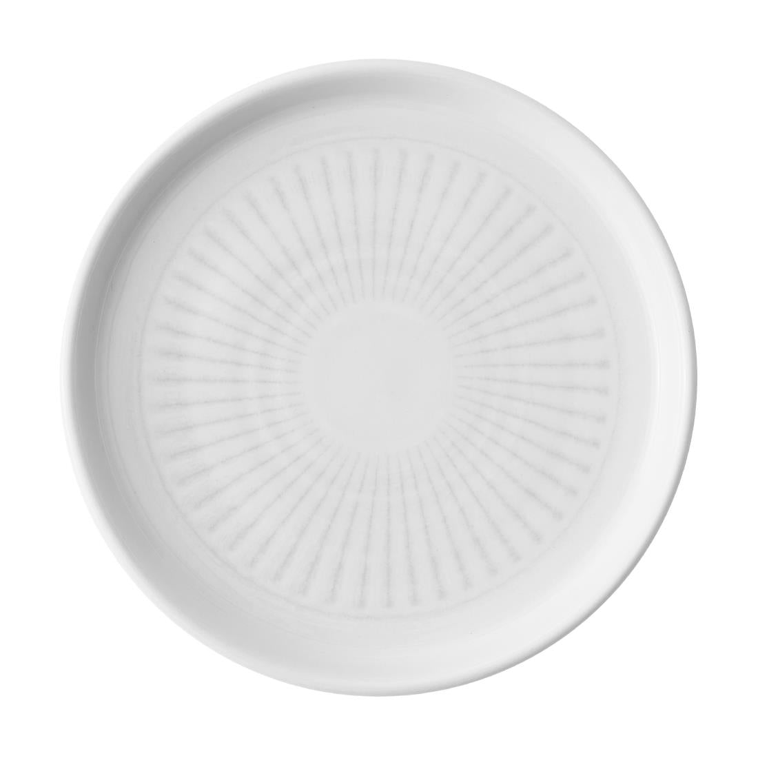 Churchill Era Grey Walled Plates 160mm (6 Pack)