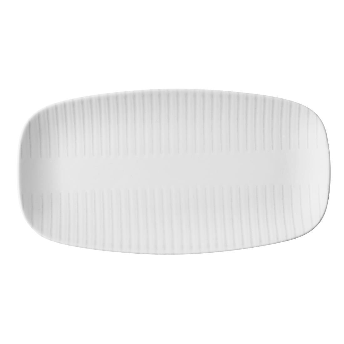Churchill Era Grey Chef's Oblong Plates 350x187mm (6 Pack)