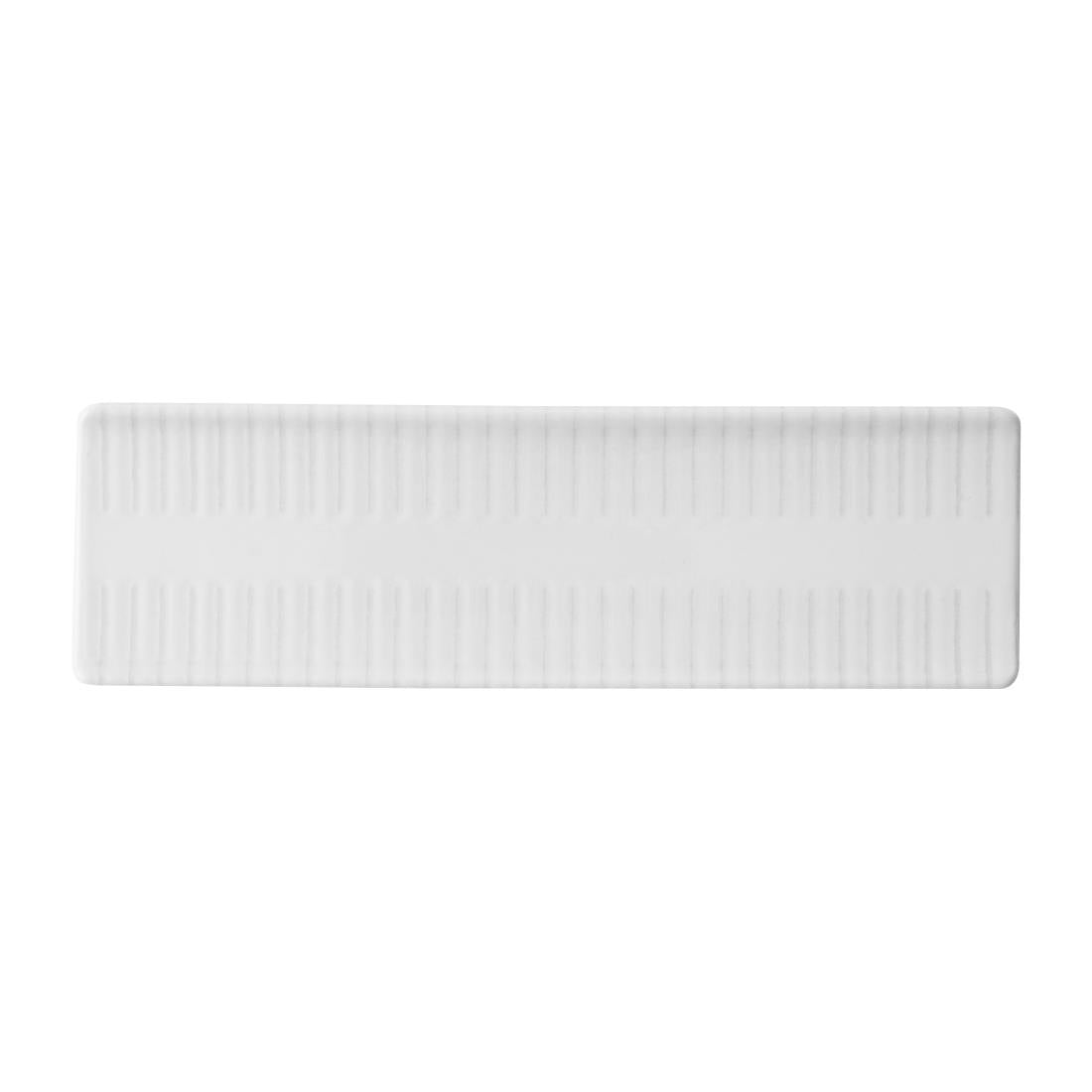 Churchill Era Grey Oblong Plates 300x90mm (6 Pack)