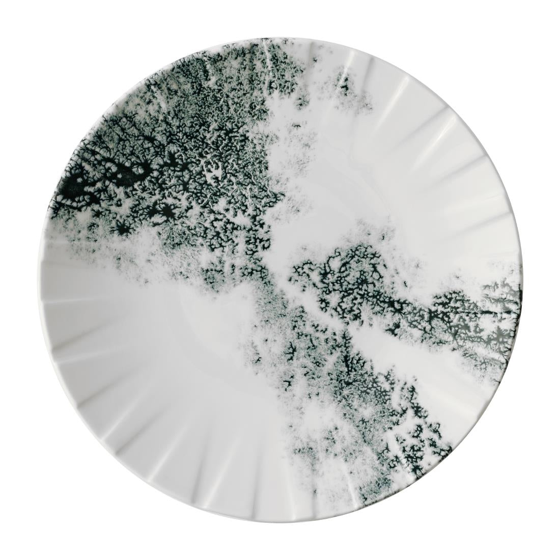 Churchill Smoke Black Coupe Plates 237mm (6 Pack)