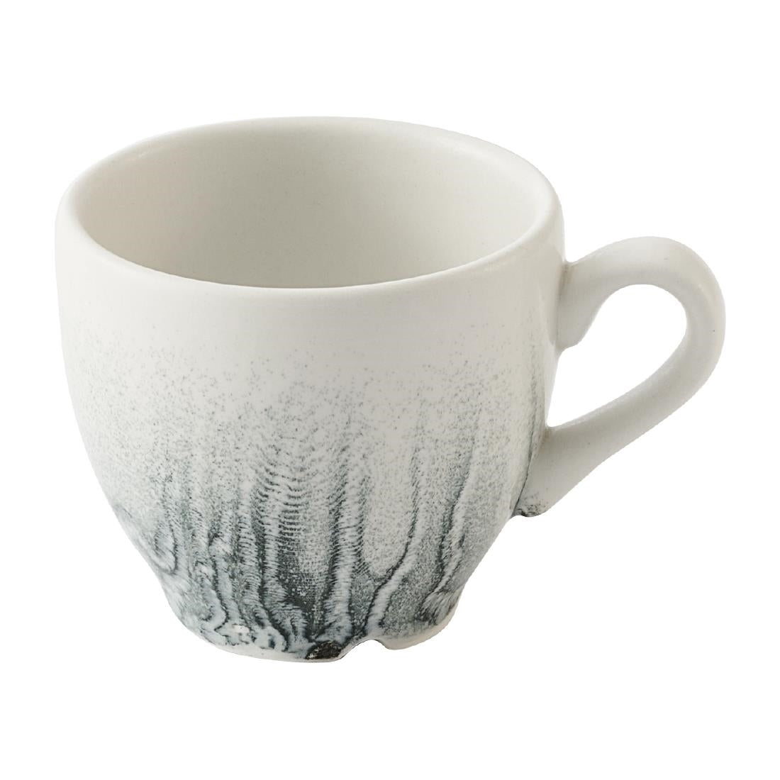 Churchill China Tide Black Cafe Espresso Cups 103ml (12 Pack)