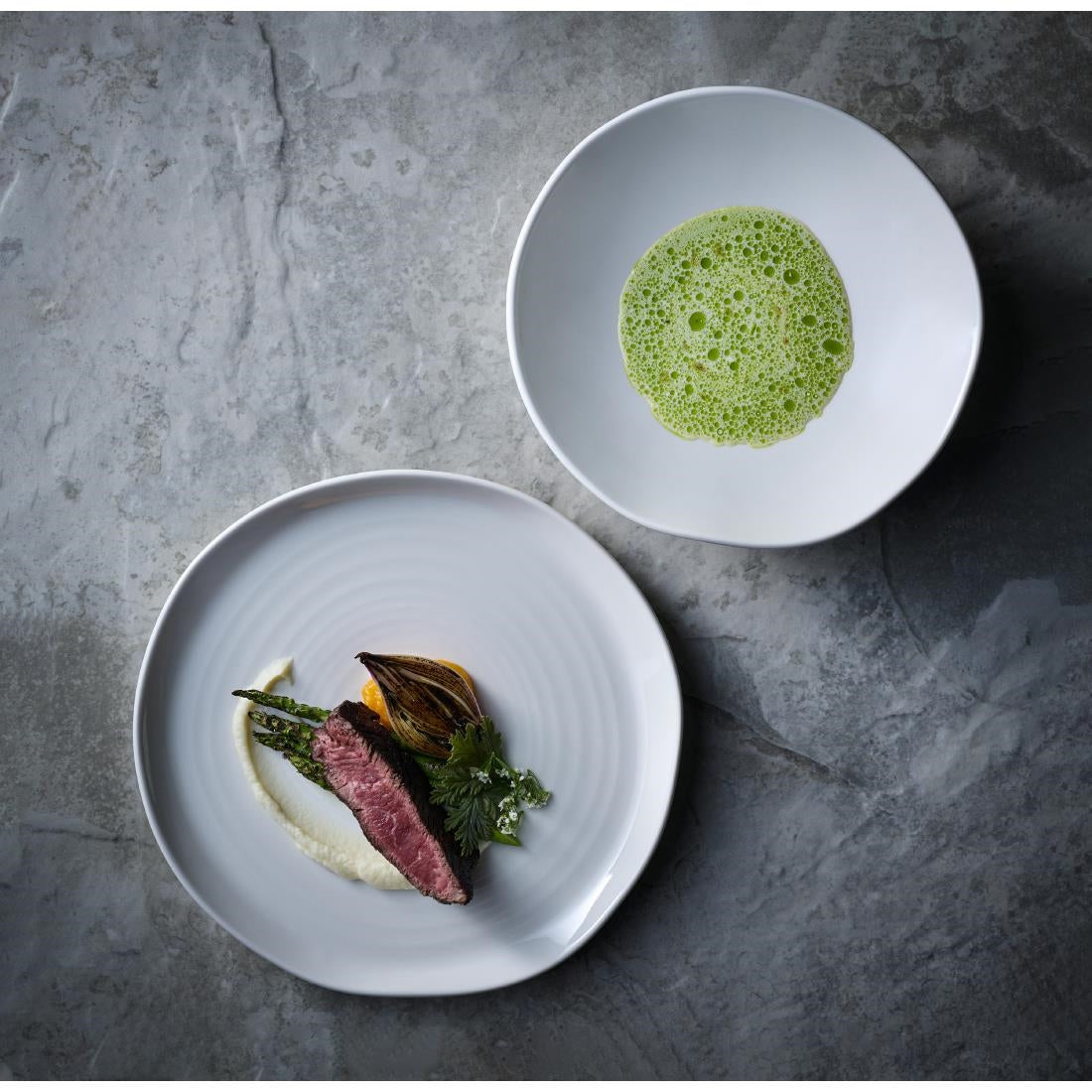 Churchill Envisage White Natural Plates 220mm (6 Pack)