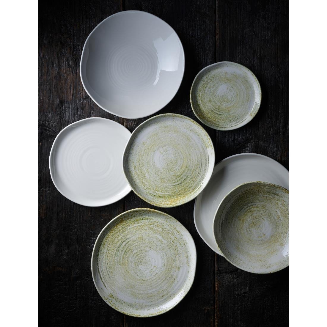 Churchill Envisage White Natural Plates 260mm (6 Pack)