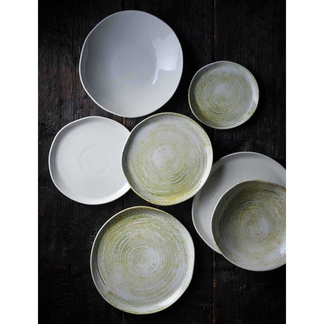 Churchill Envisage White Natural Bowls 250mm (6 Pack)