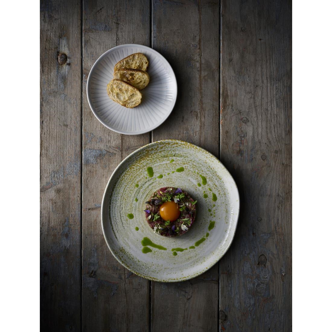 Churchill Envisage Erosion Sand Natural Plates 260mm (6 Pack)